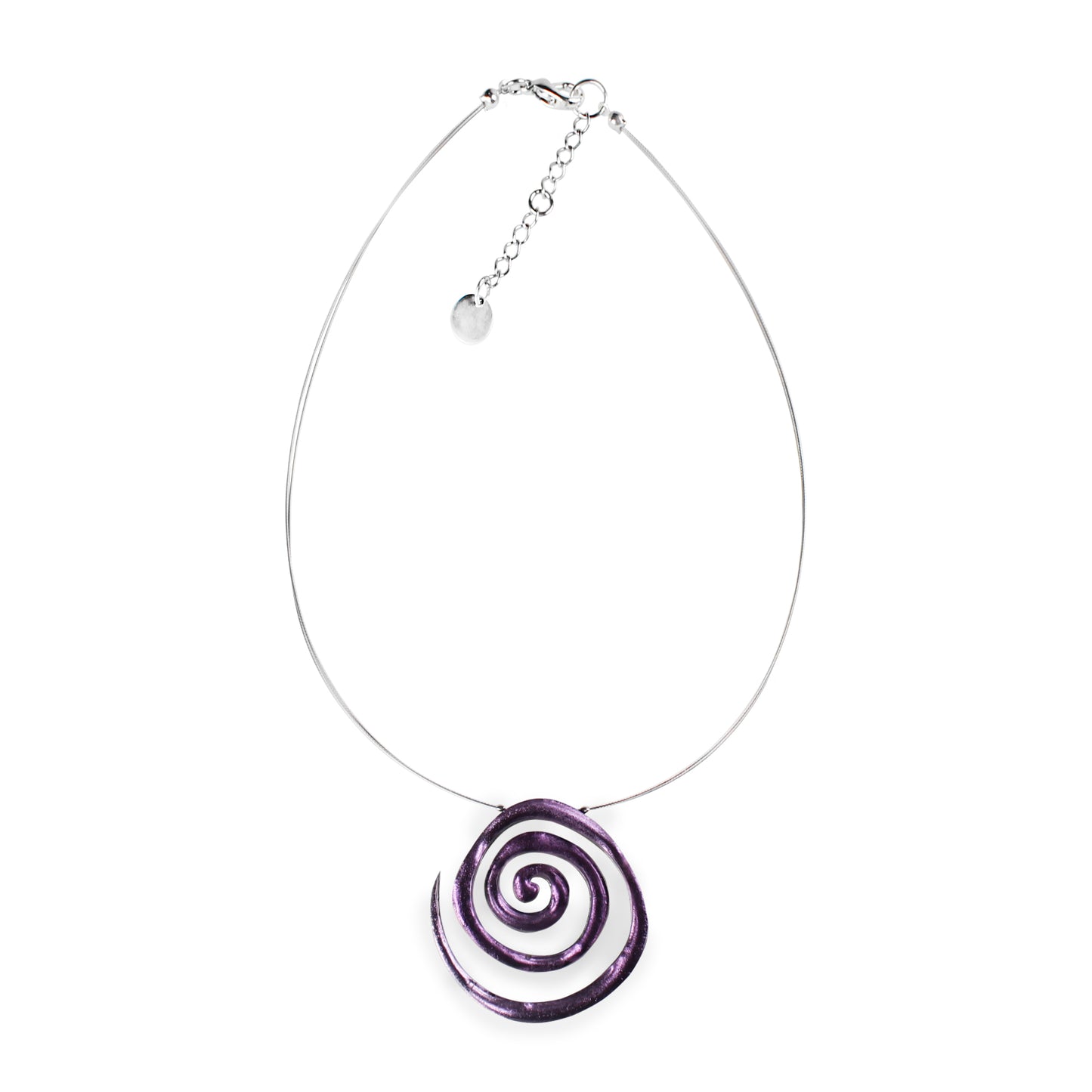 Purple Spirals pendant | The Jewellery Stop