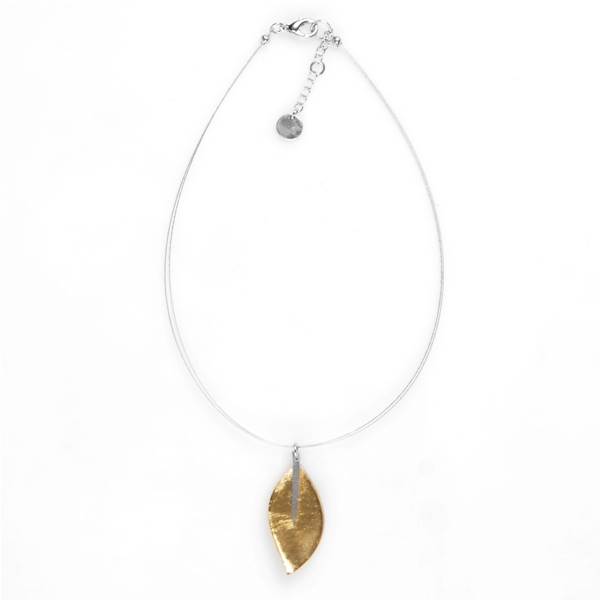 Gold Assorted Leaf pendant | The Jewellery Stop