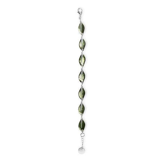 Moss Assorted Leaf bracelet | The Jewellery Stop