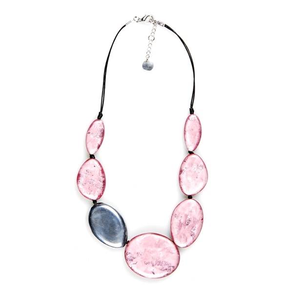 Rose Antique Pebble Necklace | The Jewellery Stop