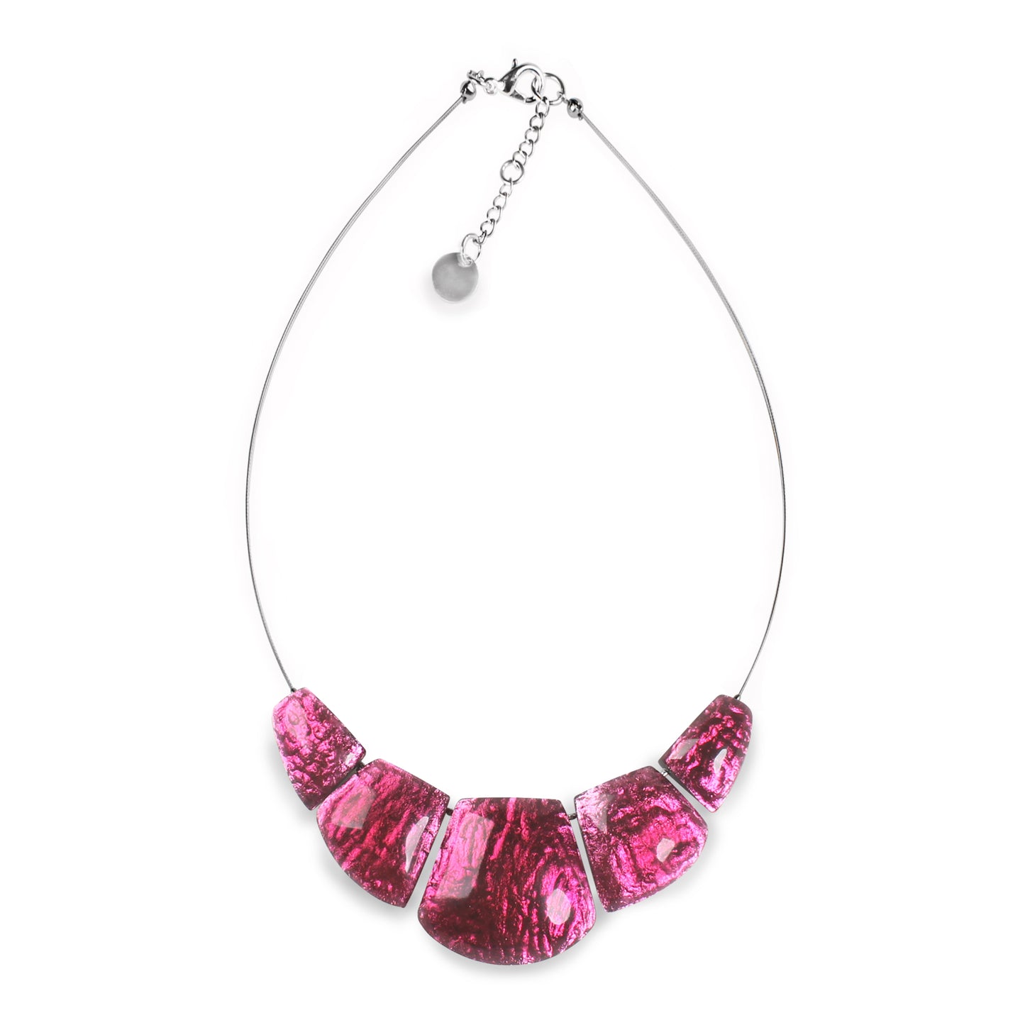 Fuschia Cleopatra Necklace