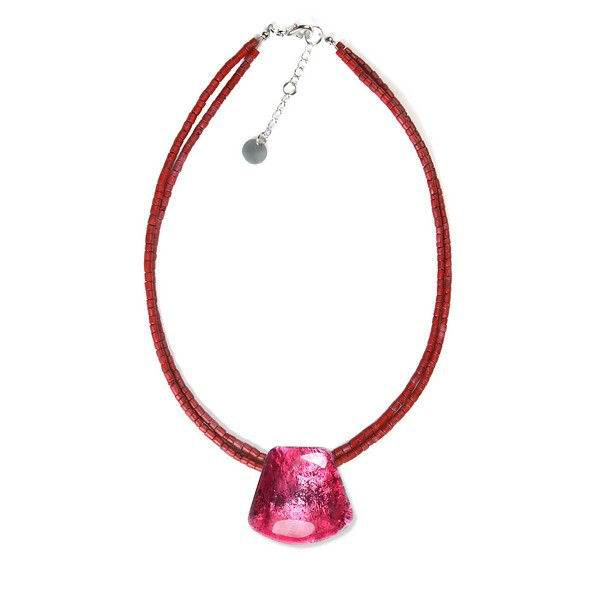 Raspberry Cleopatra Pendant on Coco | The Jewellery Stop