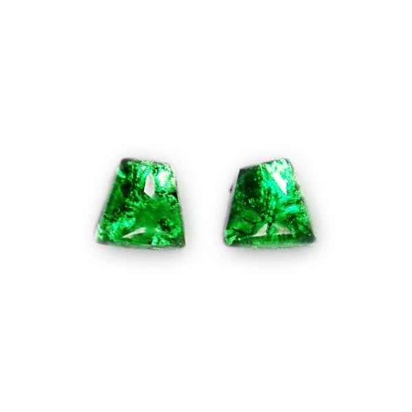 Green Cleopatra Stud Earrings | The Jewellery Stop