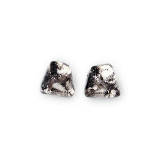 Grey Cleopatra Stud Earrings | The Jewellery Stop