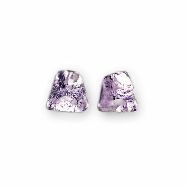 Lilac Cleopatra Stud Earrings | The Jewellery Stop