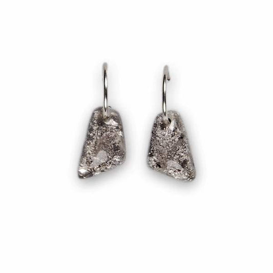 Grey Cleopatra Creole Earrings | The Jewellery Stop