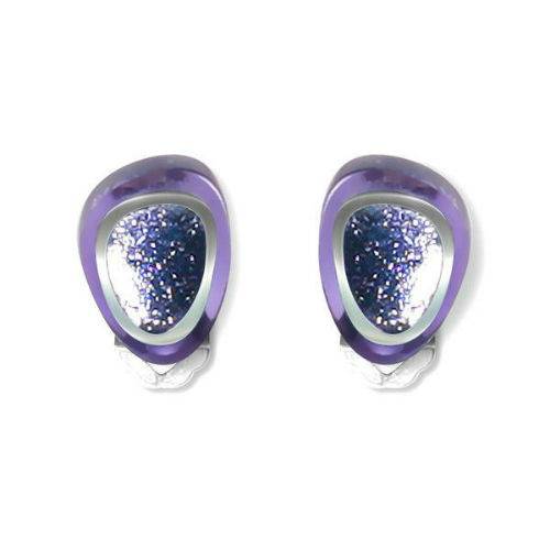 Lavender Bubbles Clip Earrings | The Jewellery Stop