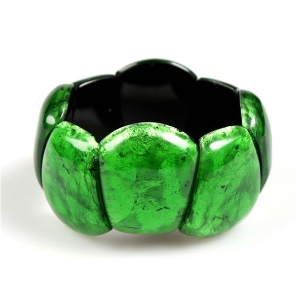 Green Cleopatra Bangle | The Jewellery Stop