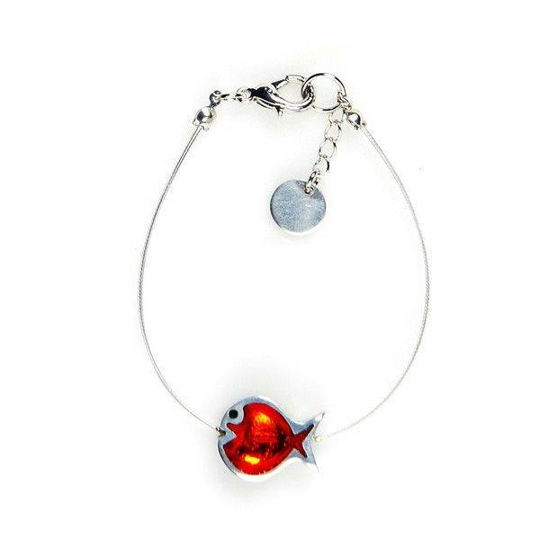 Orange Bubble Fish Bracelet | The Jewellery Stop
