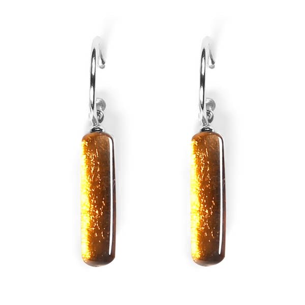 Mustard Matchsticks Creole Earrings | The Jewellery Stop