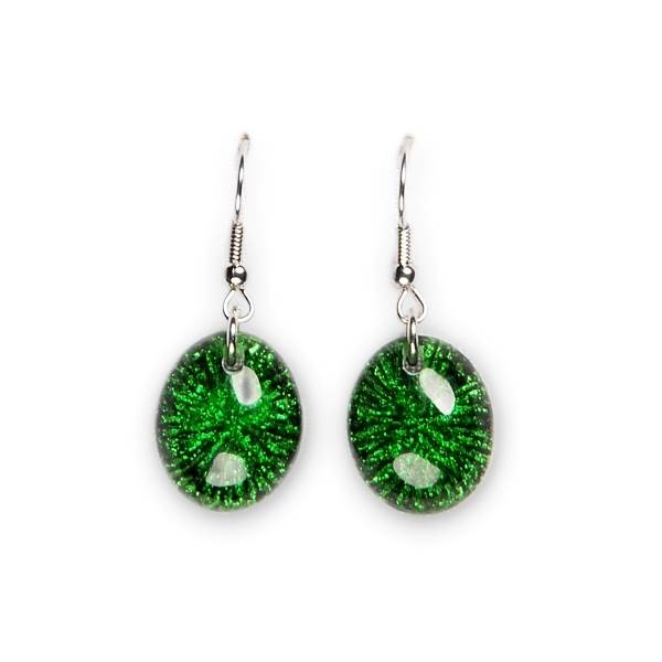 Lime Fireworks Fish Hook Earrings | The Jewellery Stop