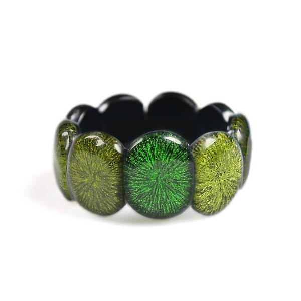 Lime Fireworks Bangle | The Jewellery Stop