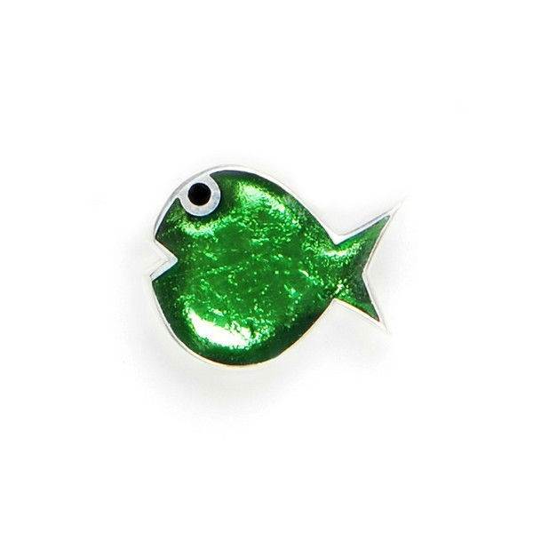 Green Bubble Fish Brooch | The Jewellery Stop