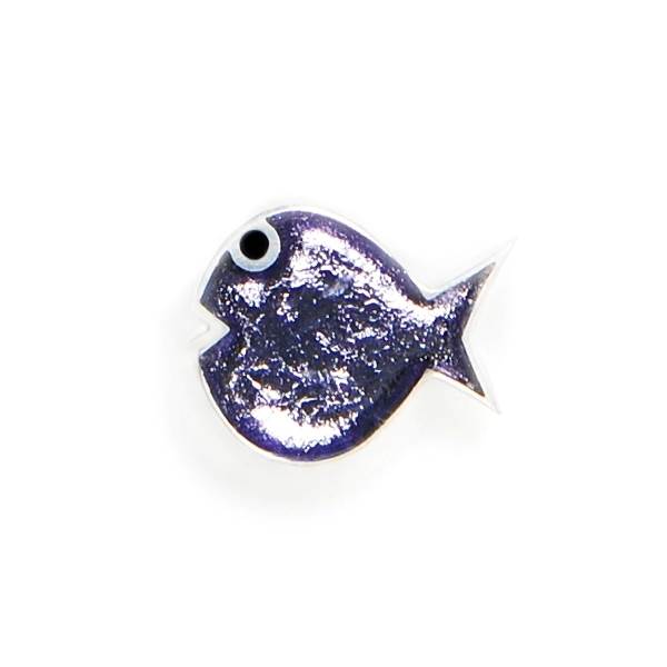 Lilac Bubble Fish Brooch | The Jewellery Stop