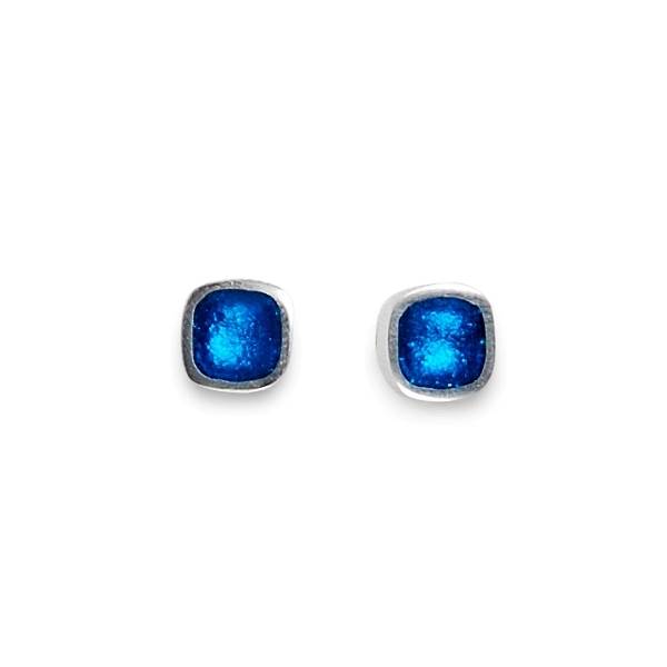 Laguna Textured Stack Cushion Stud Earrings | The Jewellery Stop