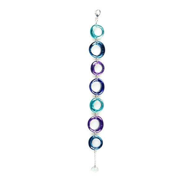 Peacock Hollow Circles Bracelet | The Jewellery Stop