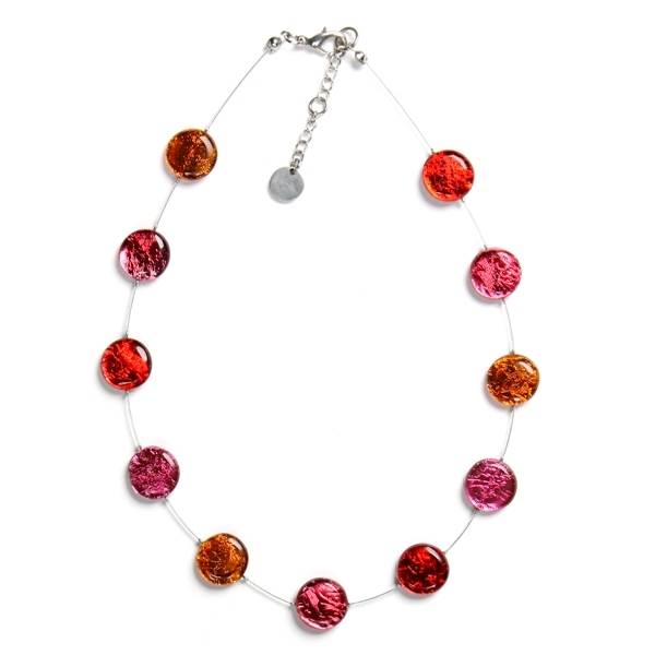 Fiesta Buttons Necklace | The Jewellery Stop