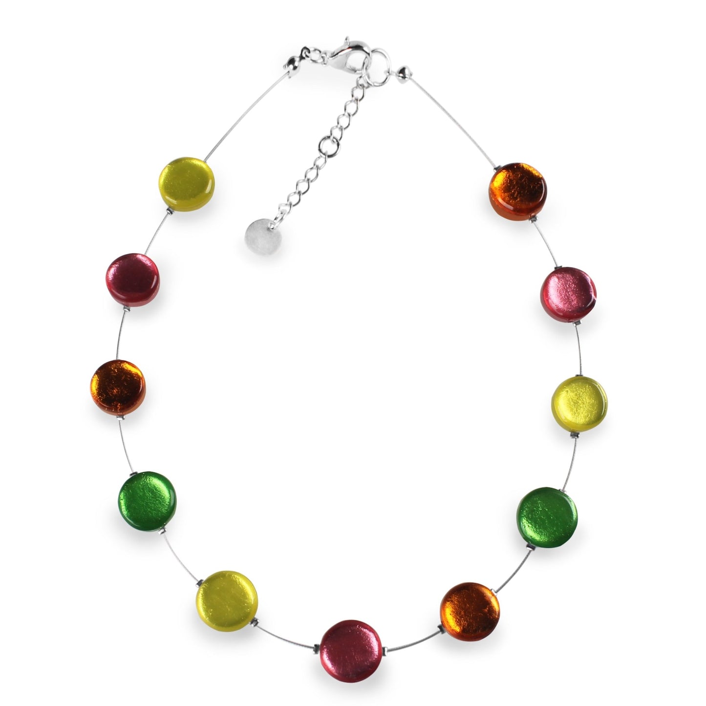 Tutti Fruitti Buttons Necklace | The Jewellery Stop