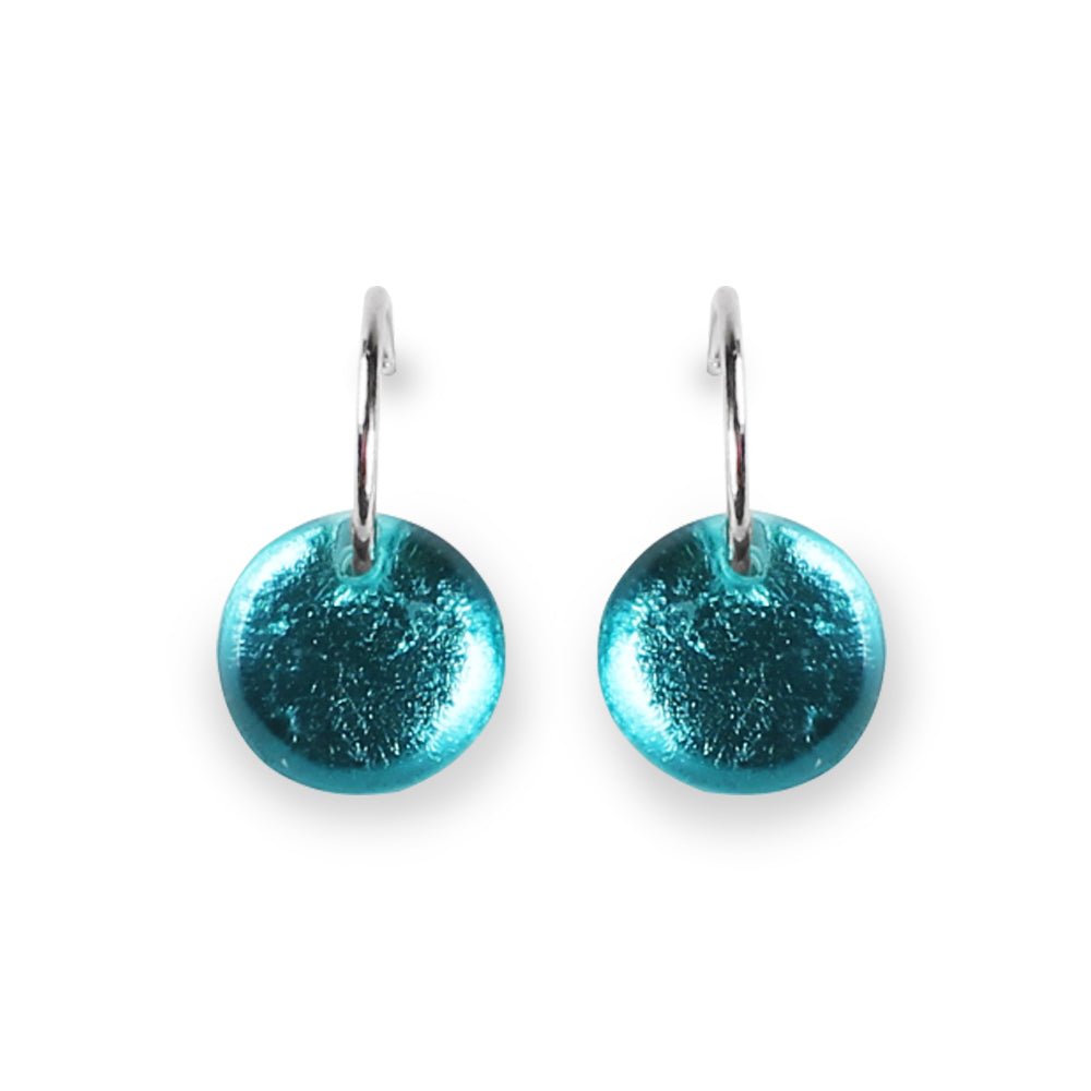 Haze Buttons Creole Earrings | The Jewellery Stop