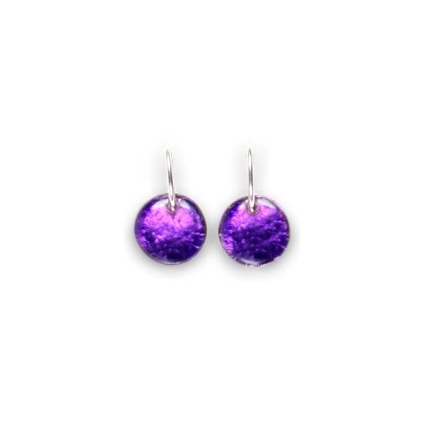 Mulberry Buttons Creole Earrings | The Jewellery Stop