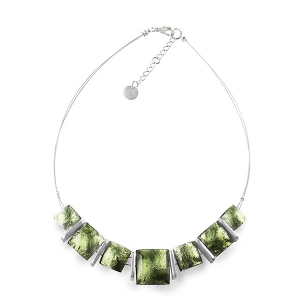 Moss Antique Square Necklace | The Jewellery Stop