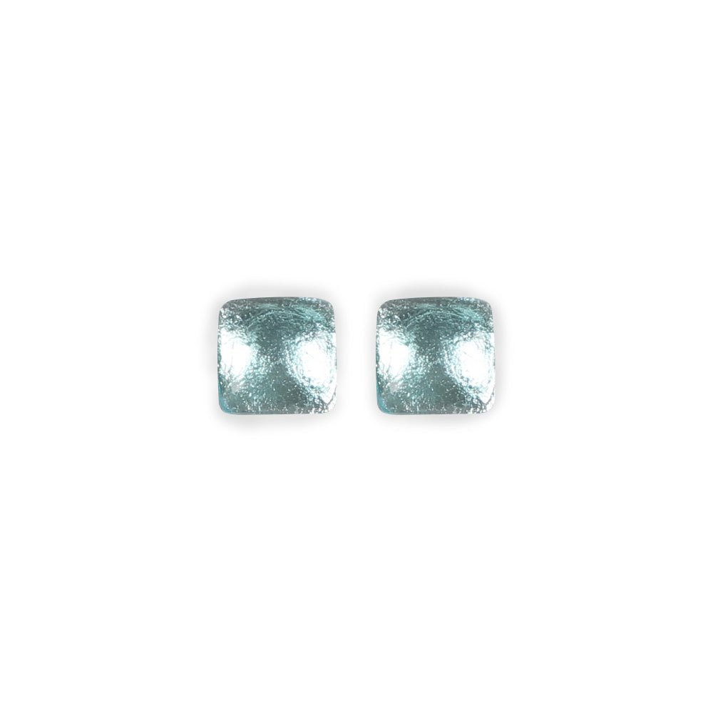 Turquoise Antique Square Stud Earrings | The Jewellery Stop