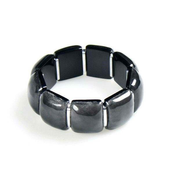 Grey Antique Square Bangle | The Jewellery Stop