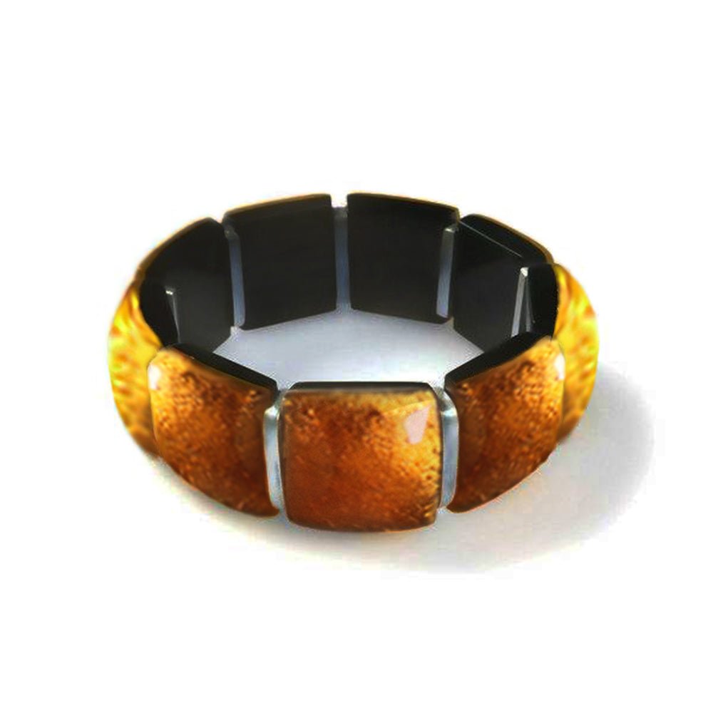 Mustard Antique Square Bangle | The Jewellery Stop