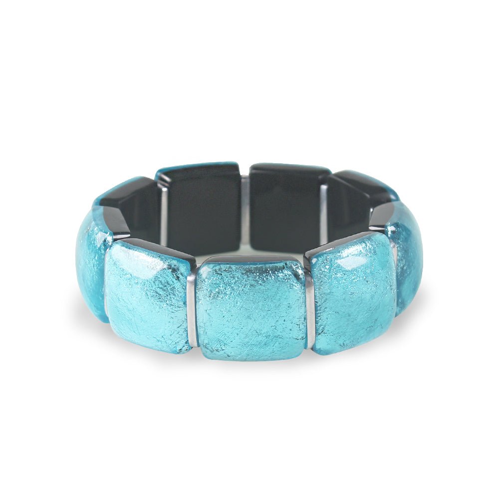 Turquoise Antique Square Bangle | The Jewellery Stop