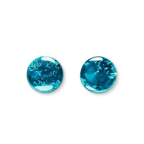 Peacock Buttons Stud Earrings | The Jewellery Stop