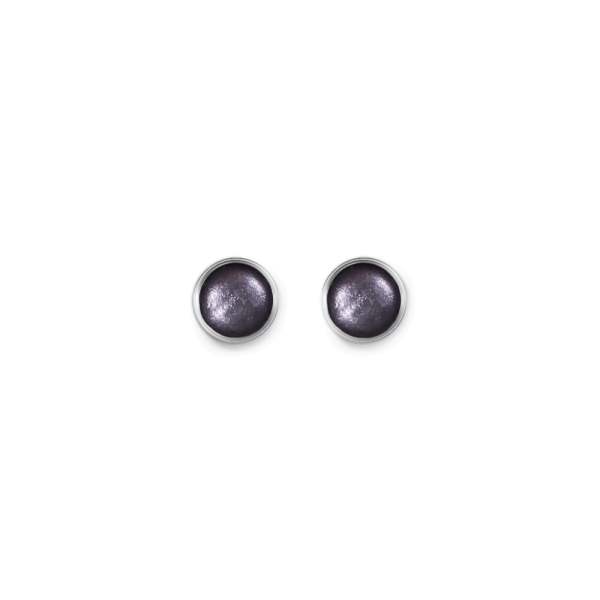 Pastels Metal Buttons Small Stud Earrings | The Jewellery Stop