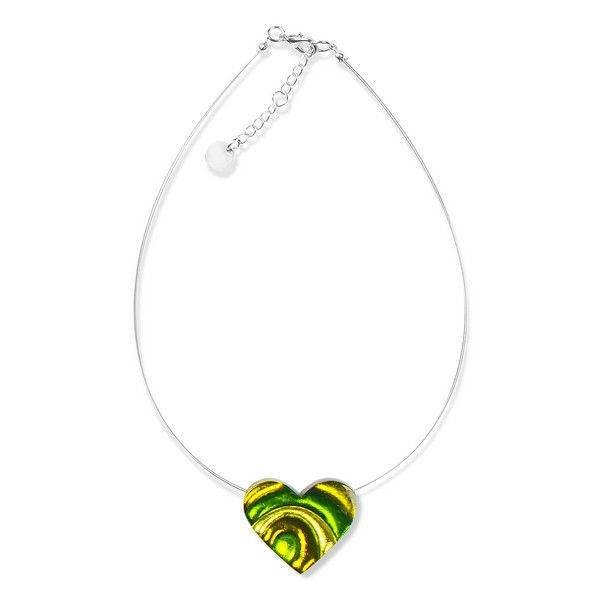 Apple Heart Swirl pendant | The Jewellery Stop