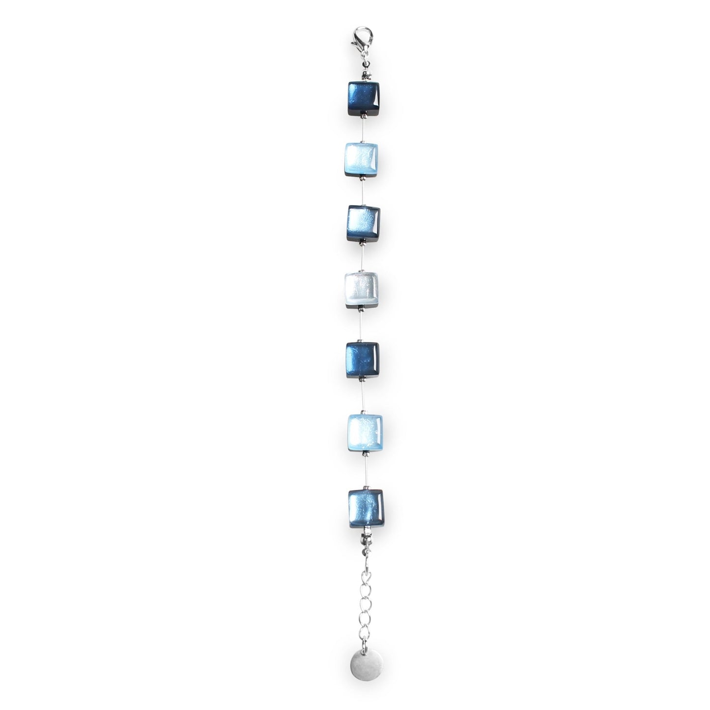 Ice Square Buttons Bracelet | The Jewellery Stop
