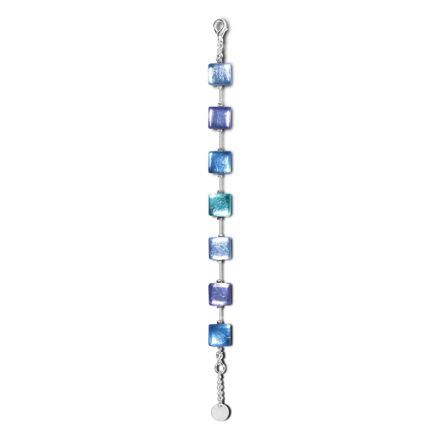 Ocean Mist Square Buttons Bracelet | The Jewellery Stop