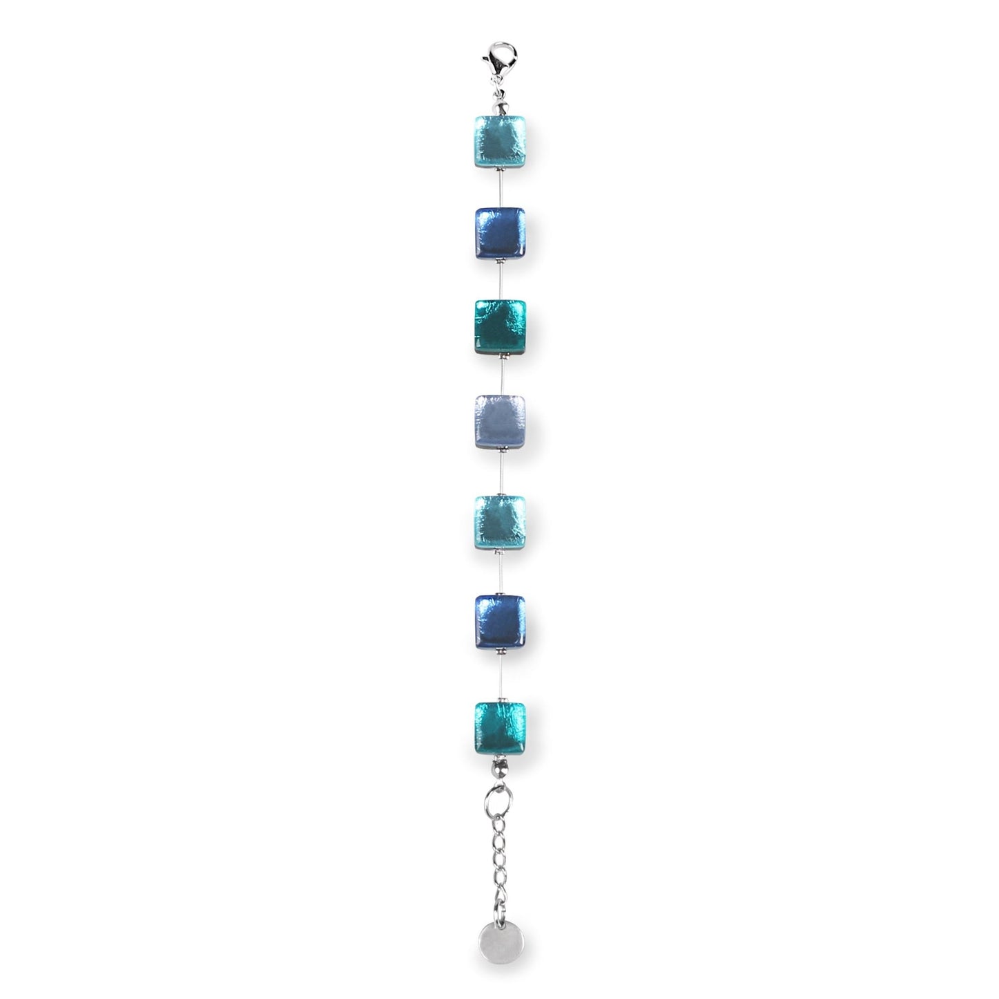 Riviera Square Buttons Bracelet | The Jewellery Stop