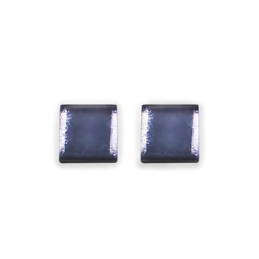 Pastels Square Buttons Stud Earrings | The Jewellery Stop