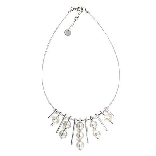 Silver Dew Drops Necklace | The Jewellery Stop