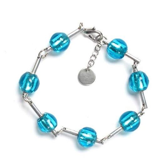 Aqua Dew Drops Bracelet | The Jewellery Stop