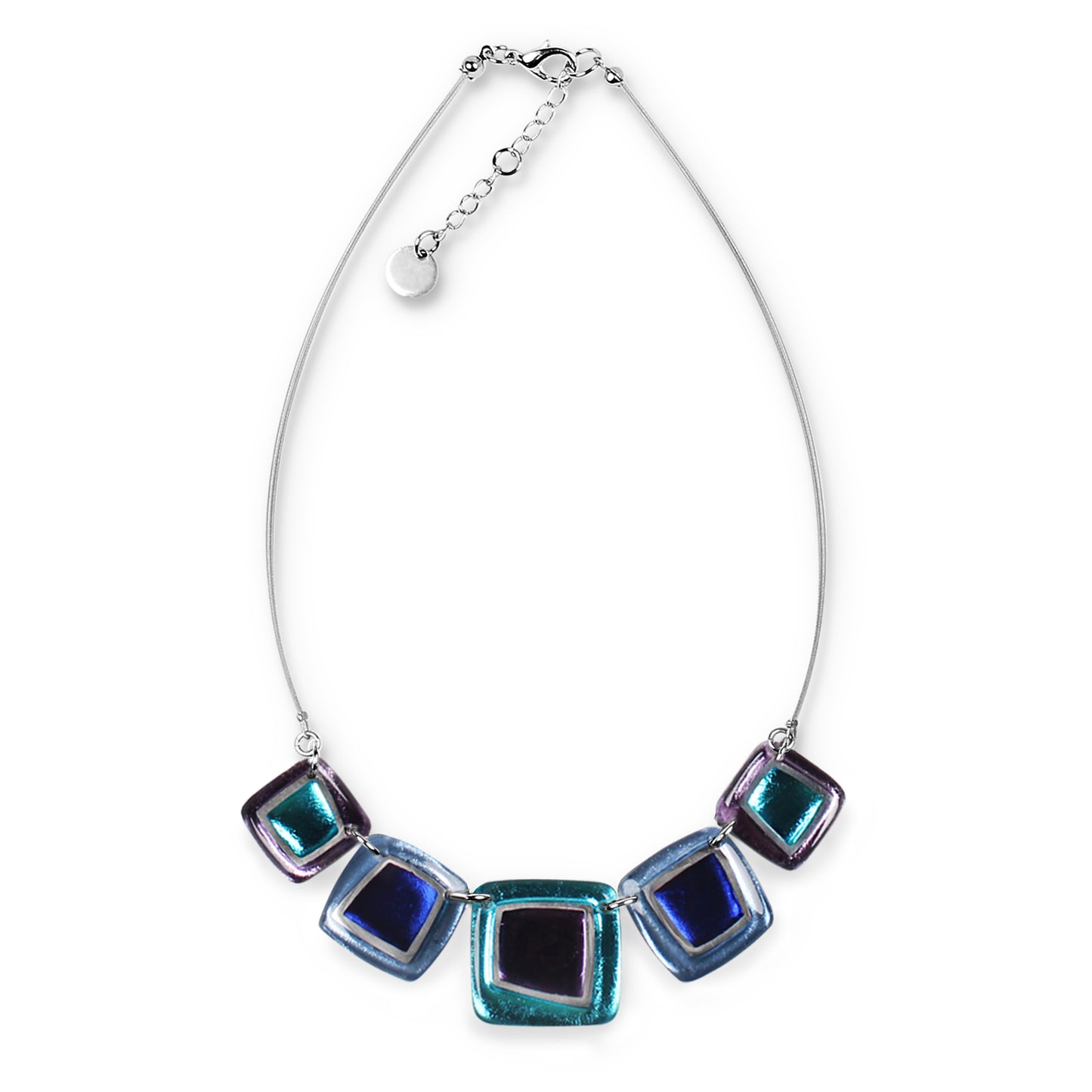 Haze Irregular Squares Necklace | The Jewellery Stop