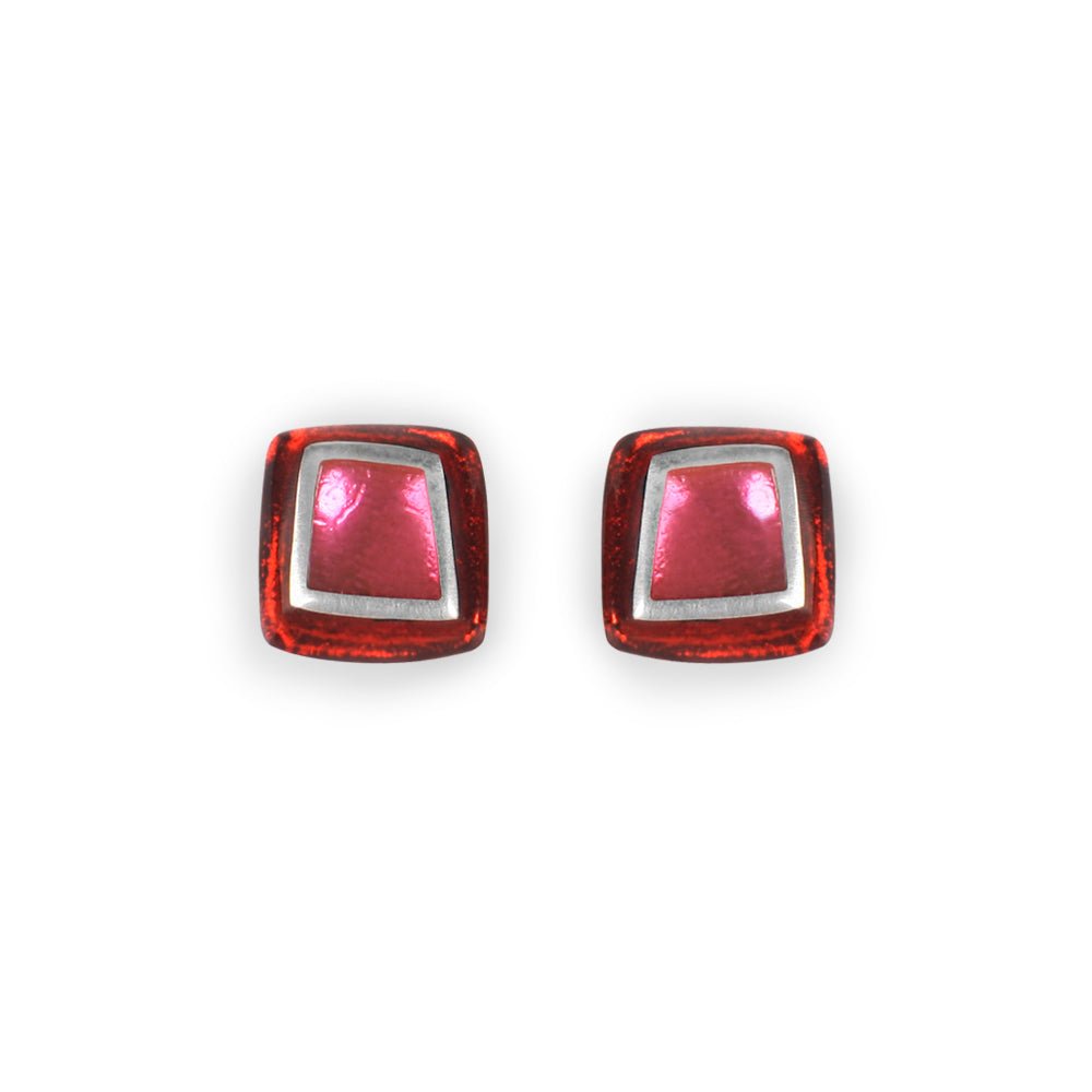 Trifle Irregular Squares Stud Earrings | The Jewellery Stop