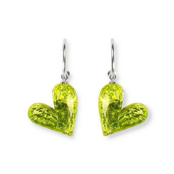 Olive Antique Heart Creole Earrings | The Jewellery Stop