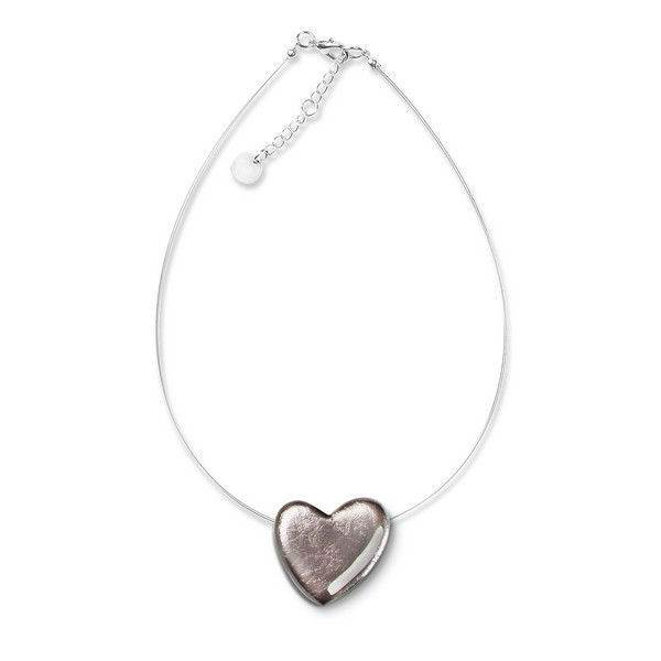 Grey Love Small Pendant | The Jewellery Stop
