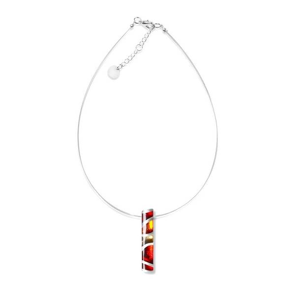 Brulee Wave Stripe Pendant | The Jewellery Stop
