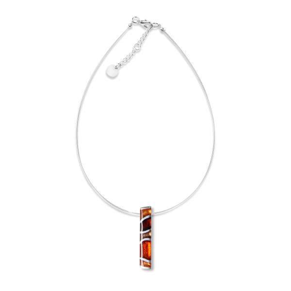 Spice Wave Stripe Pendant | The Jewellery Stop