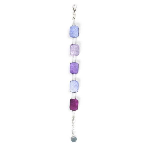 Lavender Tiles Bracelet | The Jewellery Stop