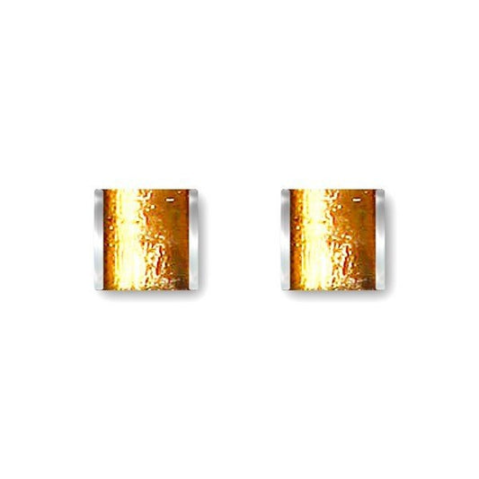 Metallics Classic Stripes Stud Earrings | The Jewellery Stop