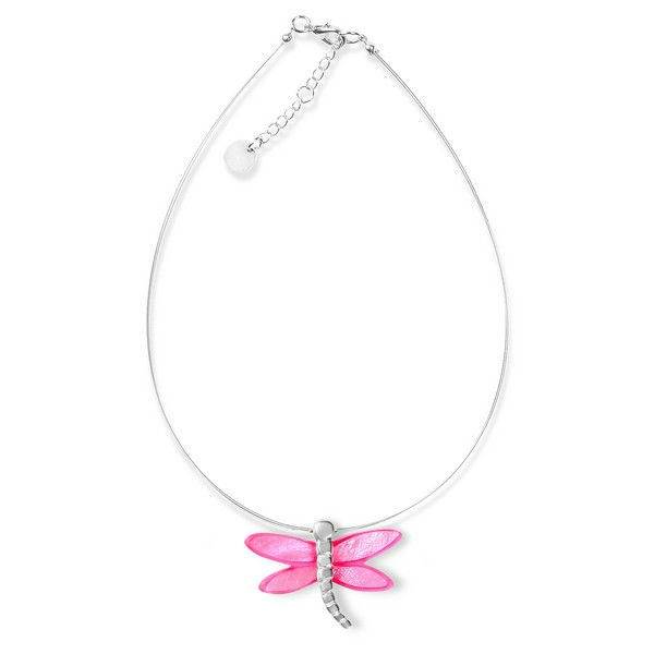 Rose Dragonfly Pendant | The Jewellery Stop
