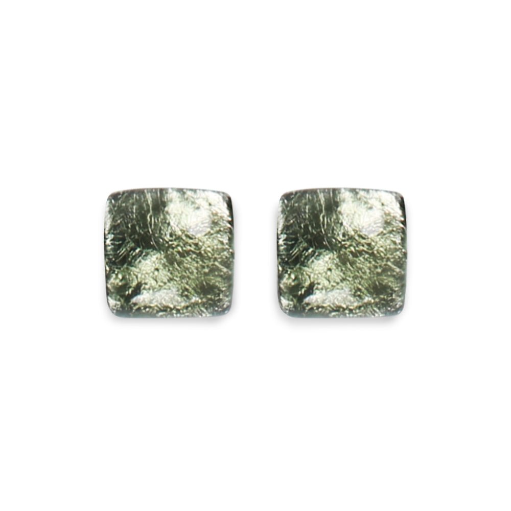 Pear Antique Square Large Stud Earrings | The Jewellery Stop