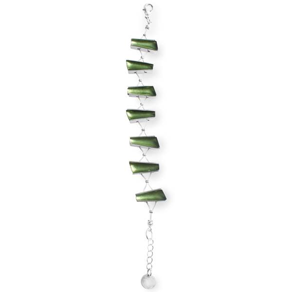 Moss Deco Stripe Bracelet | The Jewellery Stop