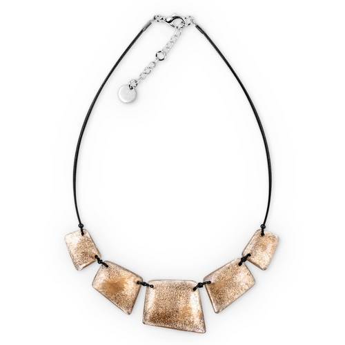 Gold Patchwork Necklace | The Jewellery Stop